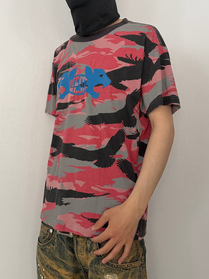 Diesel All-over Pattern T-Shirt Size S