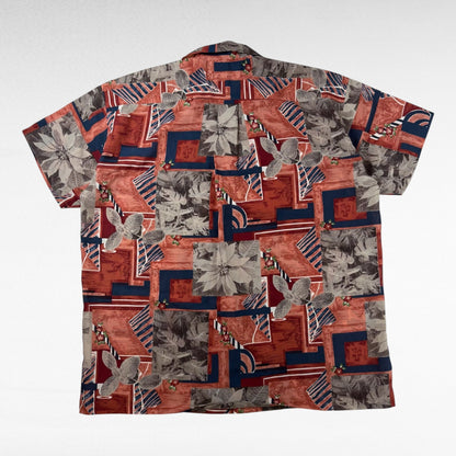Ken Clazio Open Collar Shirt Size XL