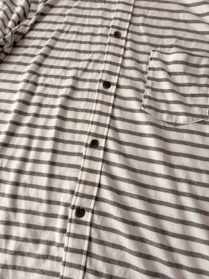 COMME des GARCONS HOMME DEUX SS17 Border S/S Shirt Size M