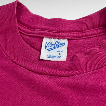 Velva Sheen 90s T-Shirt Pink Size L