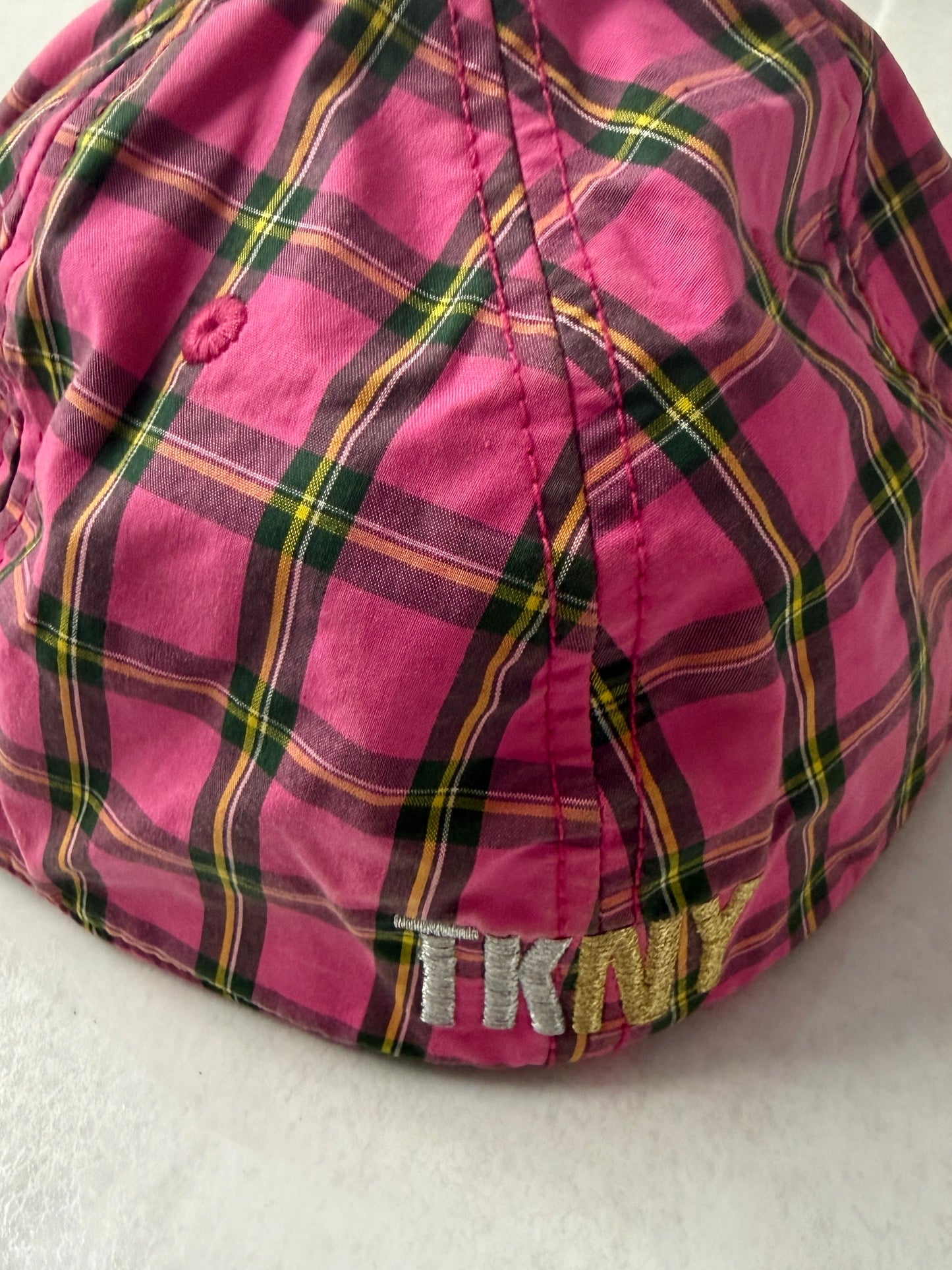 Swagger Pink Check Cap Size ONE SIZE