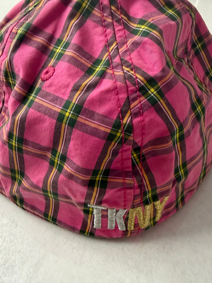 Swagger Pink Check Cap Size ONE SIZE