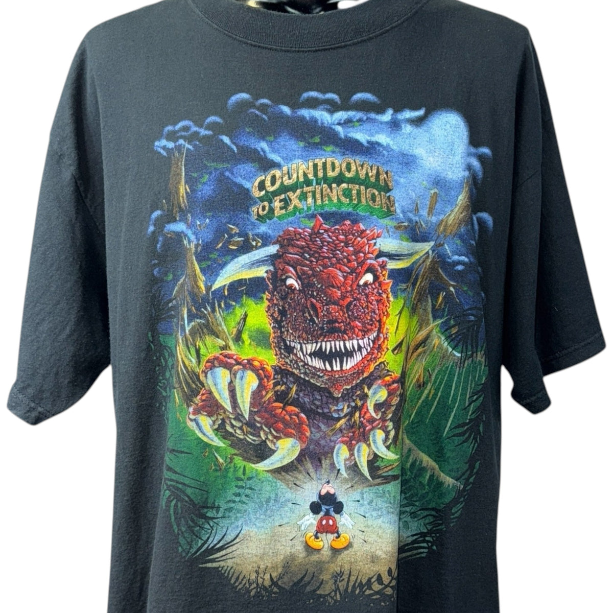DISNEY ANIMAL KINGDOM 1998 Theme T-Shirt Size XL