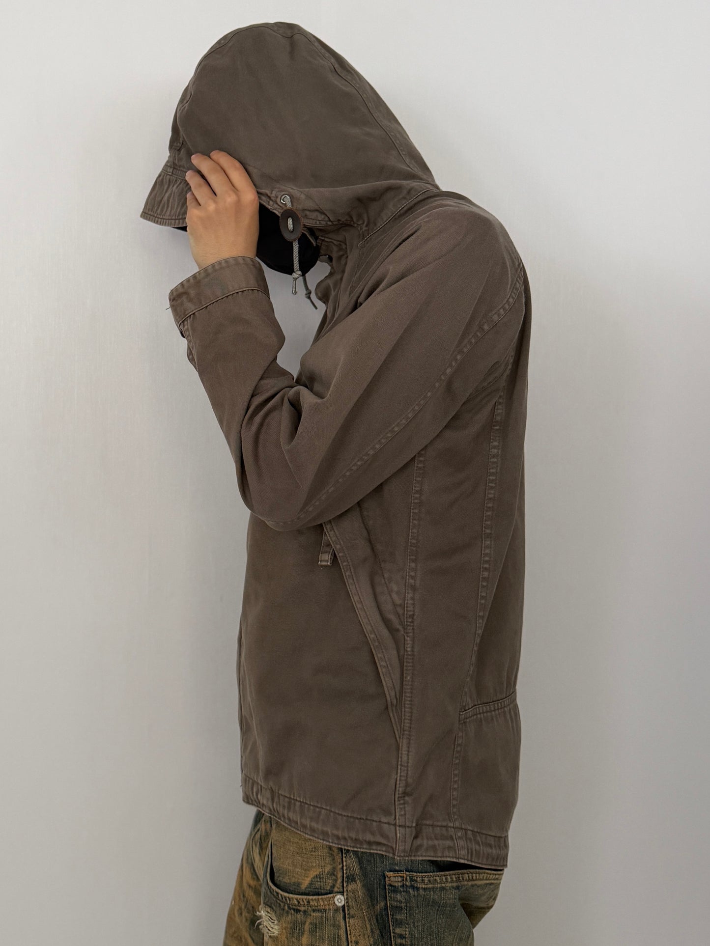 CABANE de ZUCCa Gimmick Jacket Brown Size S