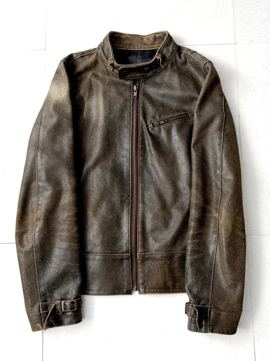 Ba-tsu Gimmick Leather Jacket
