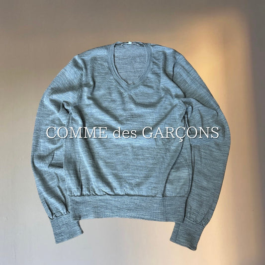 COMME des GAR AW14 V-Neck Knit 100% Wool