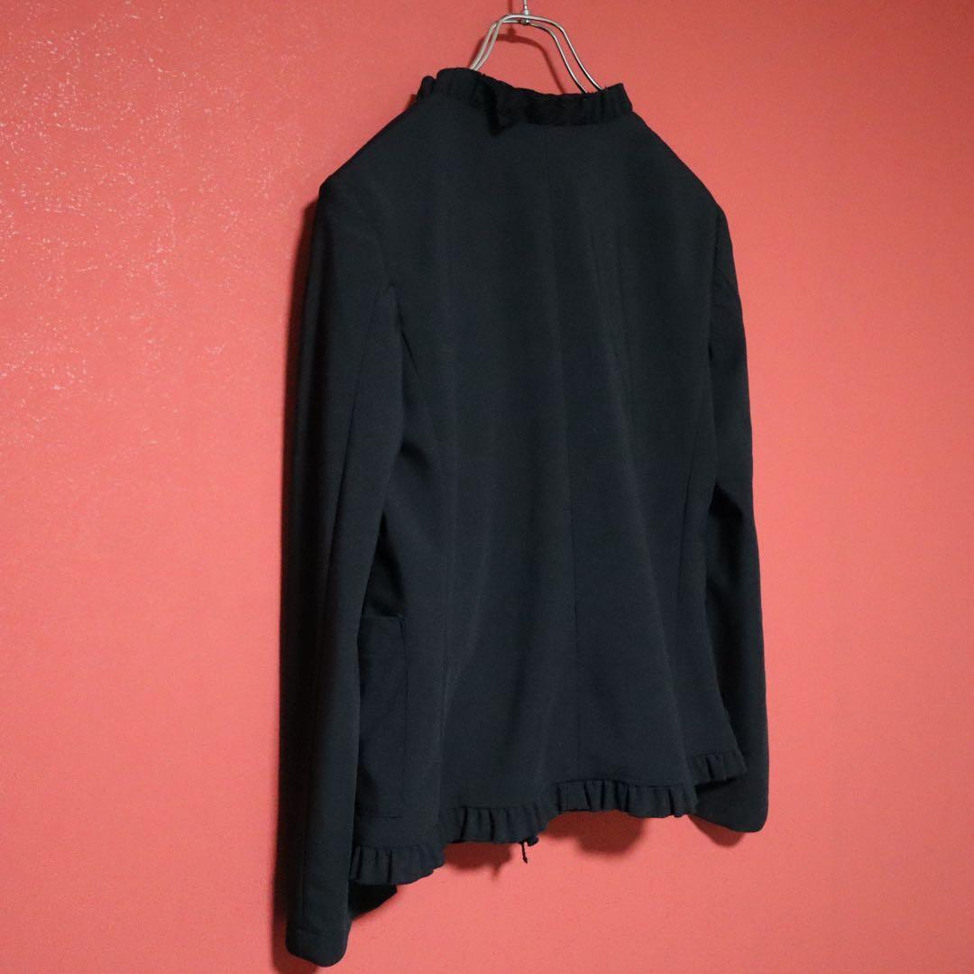 tricot COMME des GARCONS 00s Frill Wool Jacket Size M