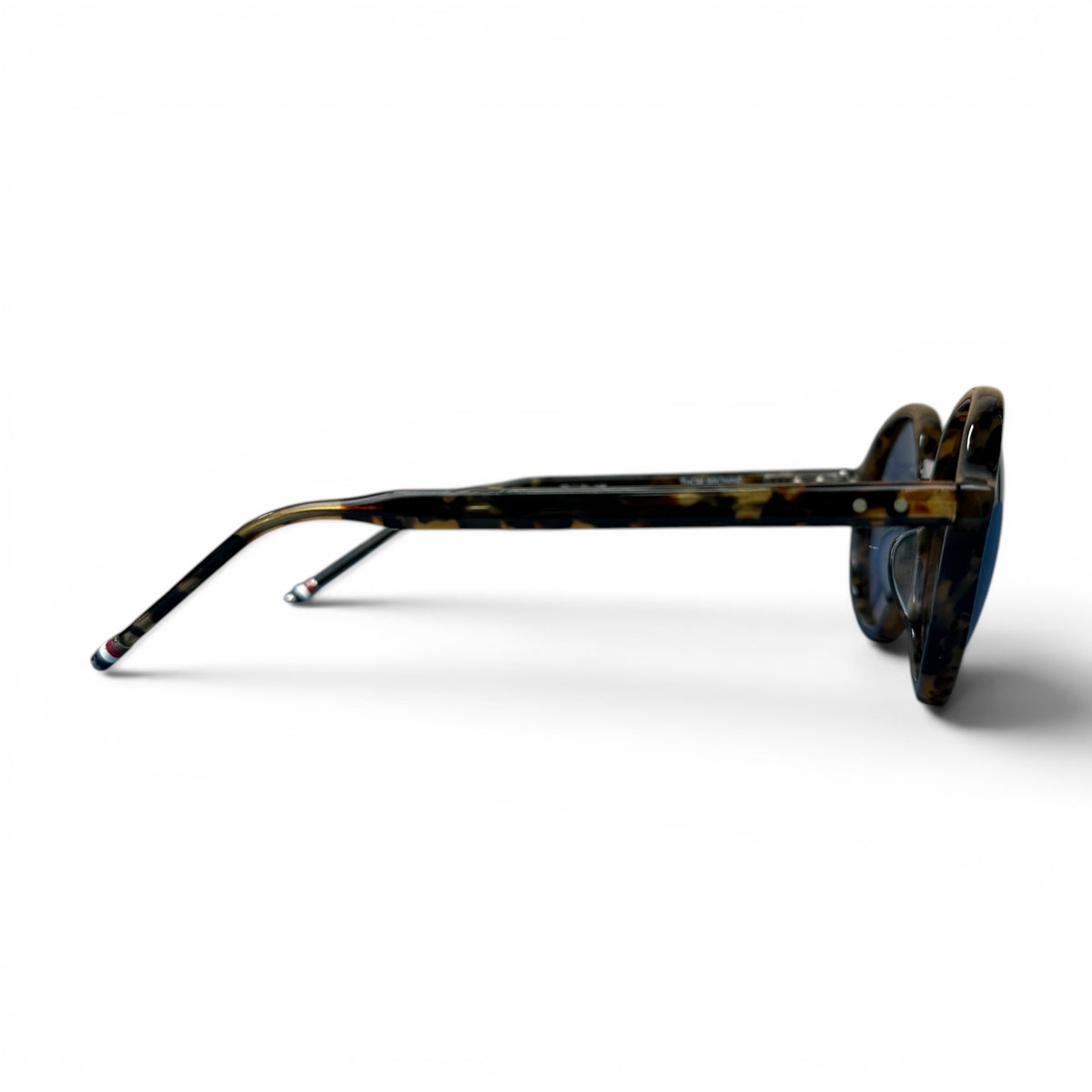 THOM BROWNE TB-500 Tortoise Round Frame