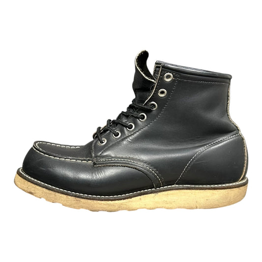 REDWING 90s USA 6-Inch Classic Moc Boots Black Size 7