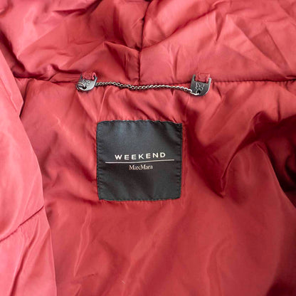 MAX MARA WEEKEND Belted Down Jacket Size 38