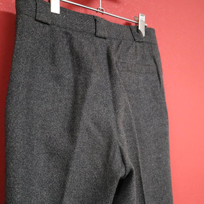 Gianni Versace Wide Front Embossed Slacks Size 44