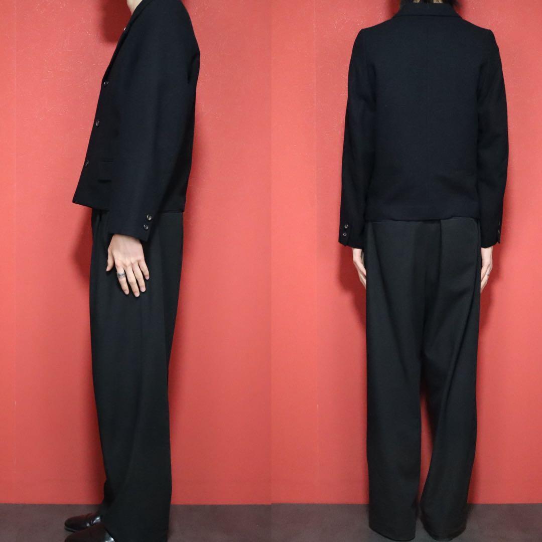 Comme des Garcons tricot 91AW Cropped Wool Box Coat Size M