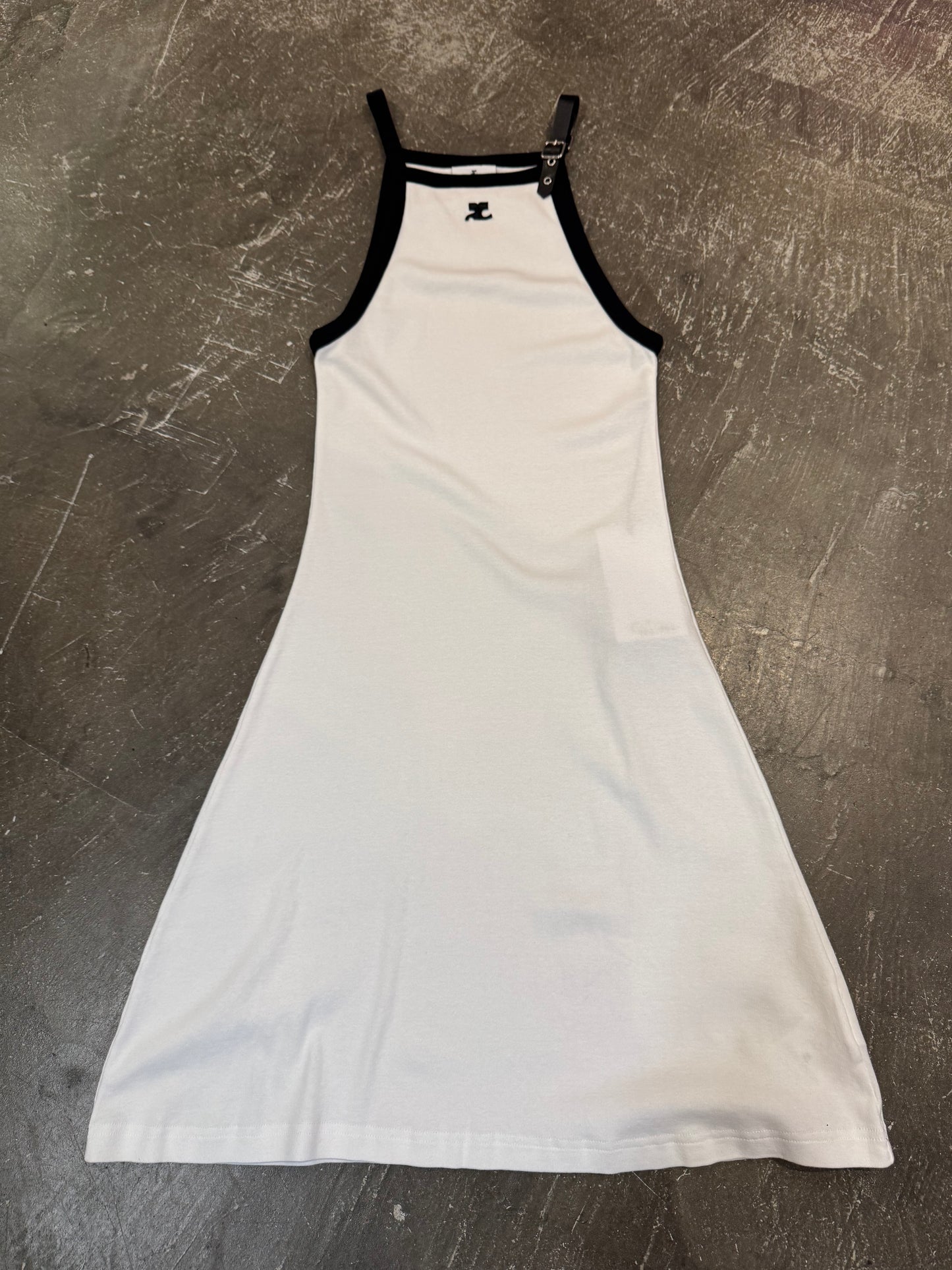 Courreges White Cotton T-Shirt Size XS