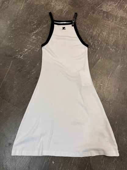 Courreges White Cotton T-Shirt Size XS