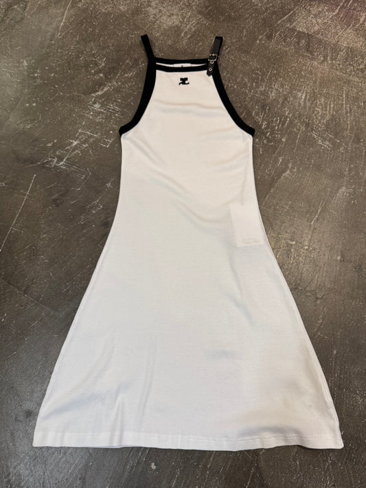 Courreges White Cotton T-Shirt Size XS