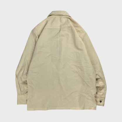 Kowabo Open Collar Shirt White Size M