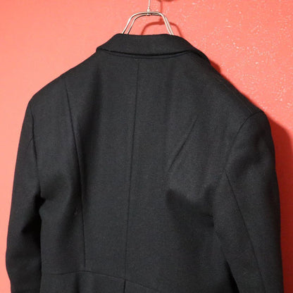 Comme des Garcons 80s Vintage Black Pleated Wool Size FREE