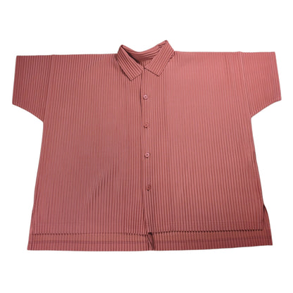 HOMME PLISSE ISSEY MIYAKE 26AW Orange Colors T-Shirt Size 2