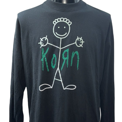 KORN Make Me Bad Long Sleeve T-Shirt Size XL