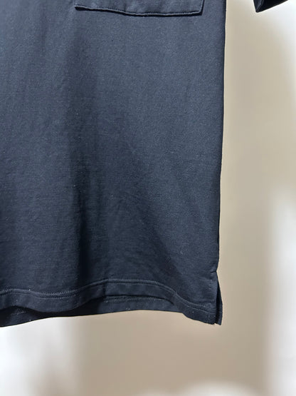 AGNES B. 90s Skipper Polo Shirt Black