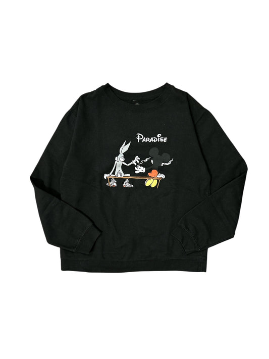Paradise mickey Bugs Bunny print sweat Size M