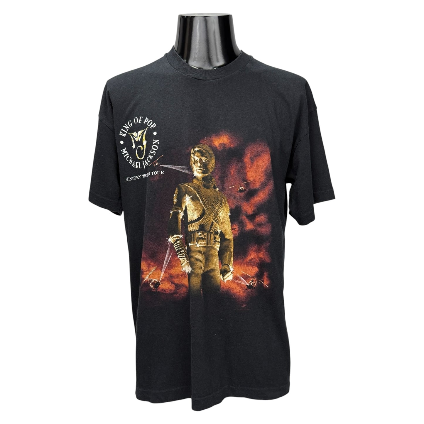 MICHAEL JACKSON 90s HIStory Tour T-Shirt Size L