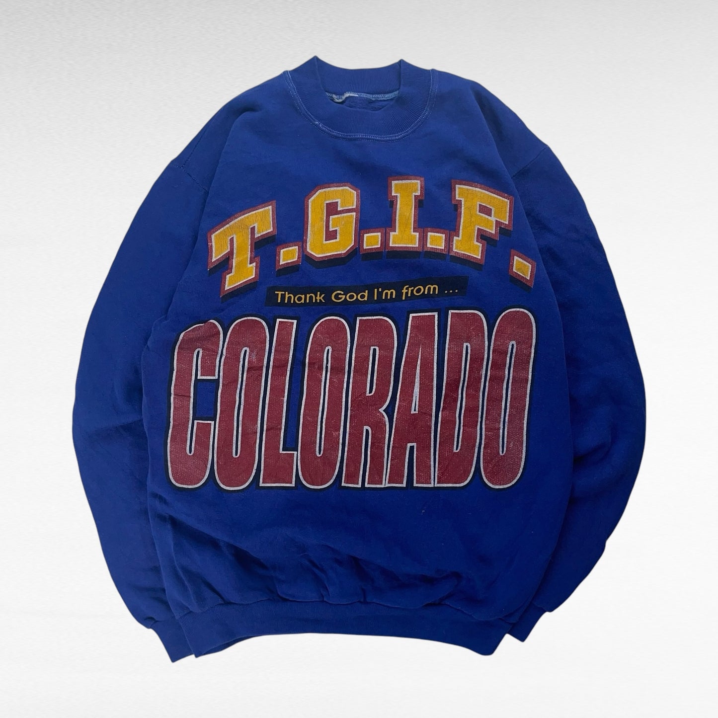 unknown 90s Sweatshirt Blue Size S
