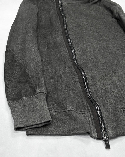 D.Hygen Ink Dyed Sweat Zip Jacket 'SCAB' (F/W2022) Size 2