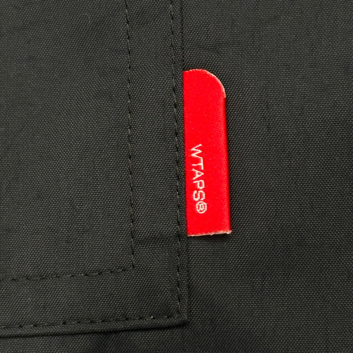 WTAPS 09AW Sherpa Field Nylon Taffeta Jacket Black Size M