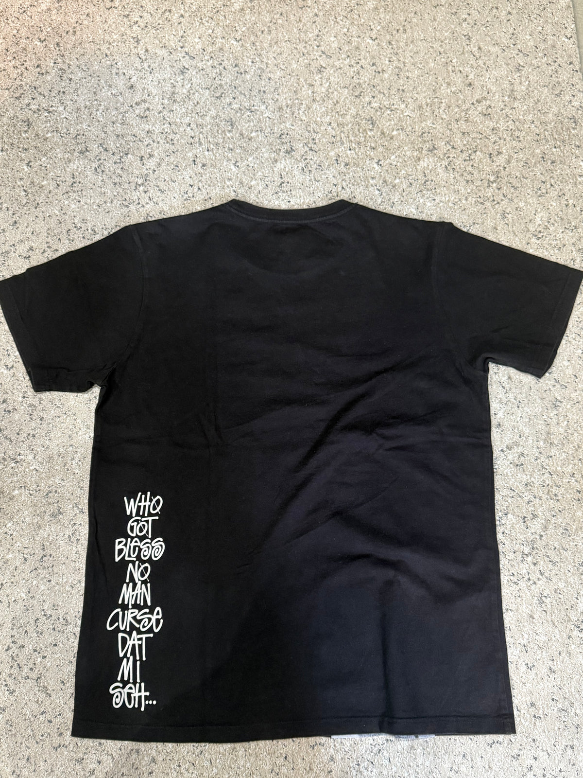 STUSSY Masterpiece T-Shirt Black Size L