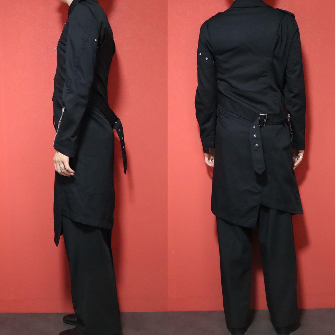 Comme des Garcons BLACK 16SS Asymmetric Twisted Wool Size XS