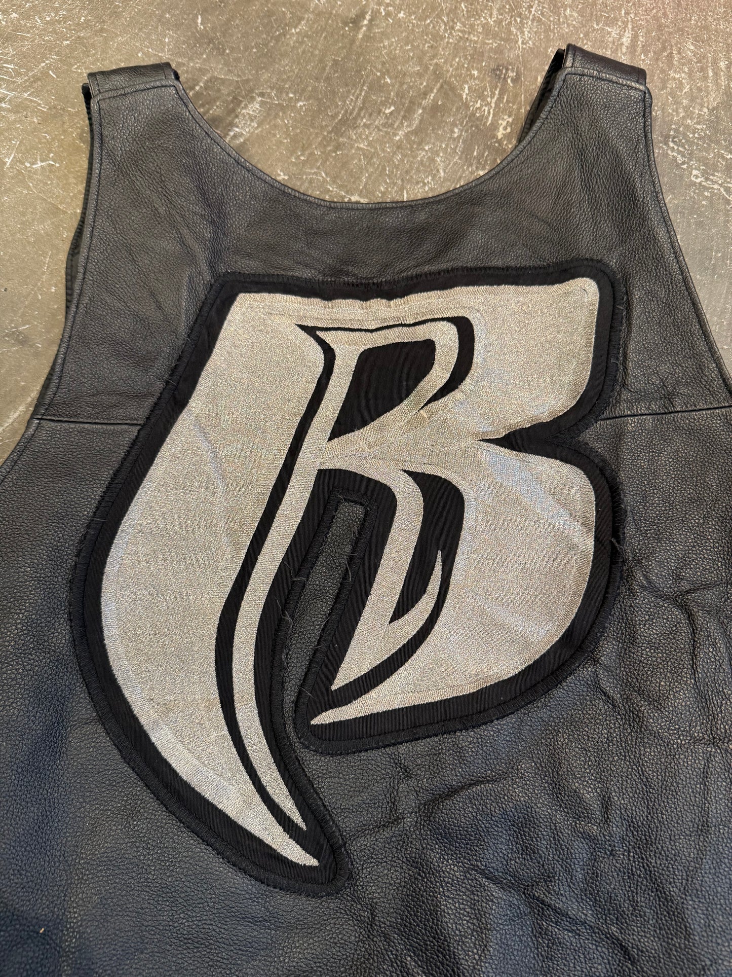 Ruff Ryders Black Leather Size XL