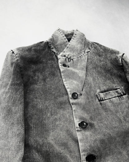 Comme des Garcons S/S2020 Acid Washed Tailored Jacket Size S