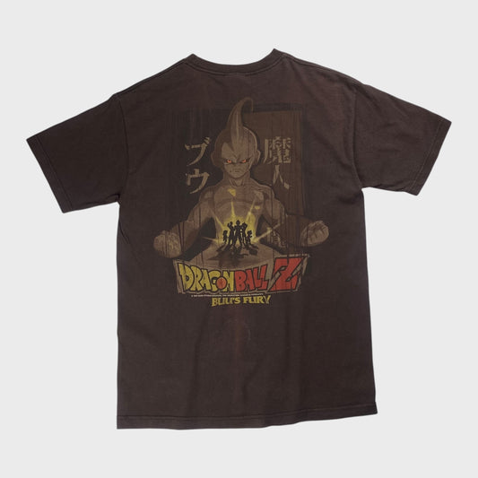 Dragon Ball Z 00s Majin Buu Anime Tee Brown Size M