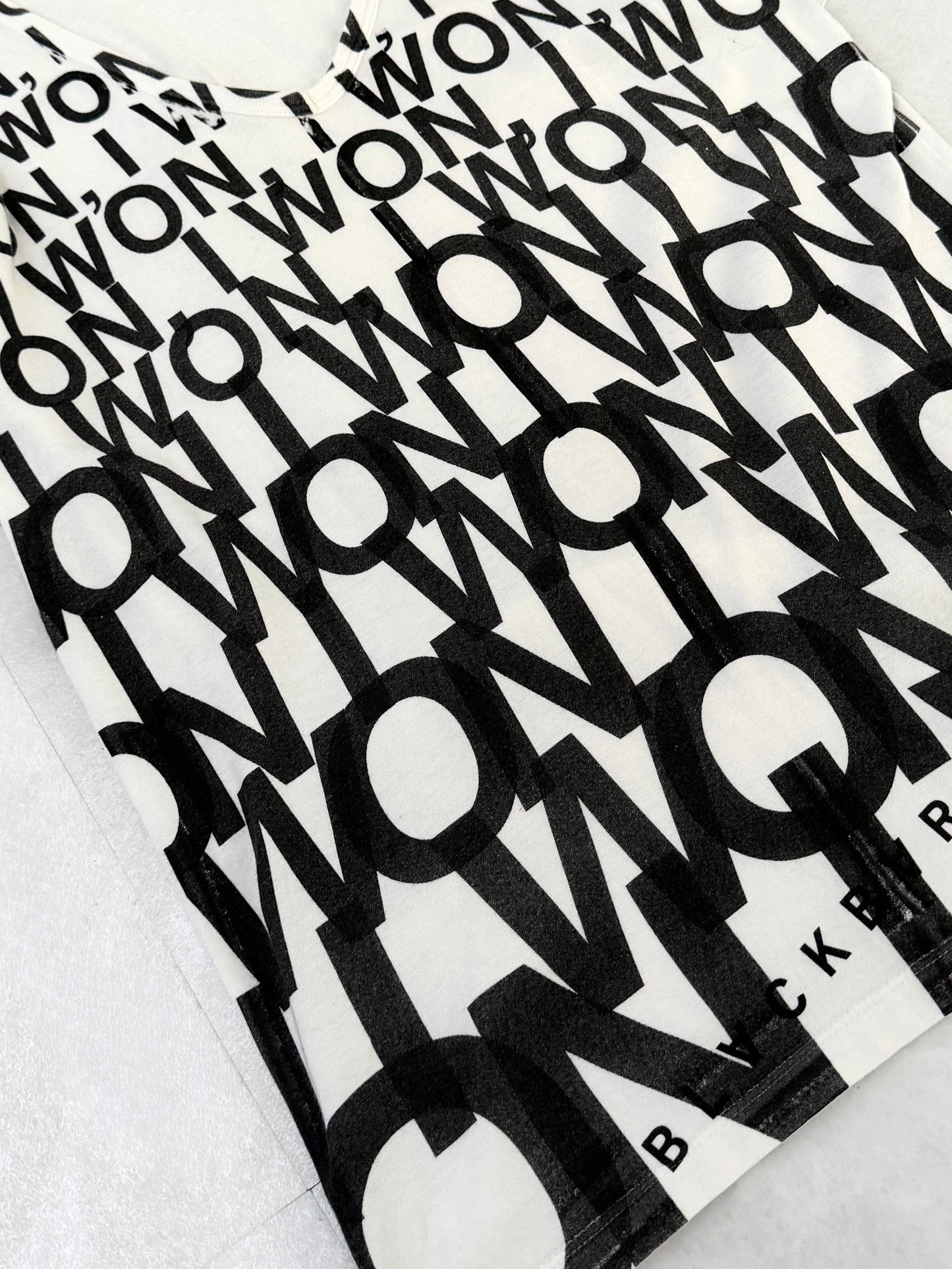 BLACKBARRETT by NEIL BARRETT All-Over Pattern T-Shirt Size S