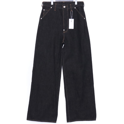 DAISUKE TANABE 26SS Coffee Black Wide Denim Size 32