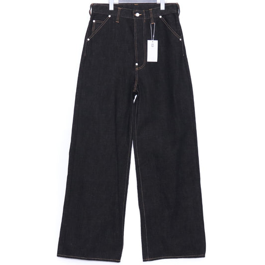 DAISUKE TANABE 26SS Coffee Black Wide Denim Size 32