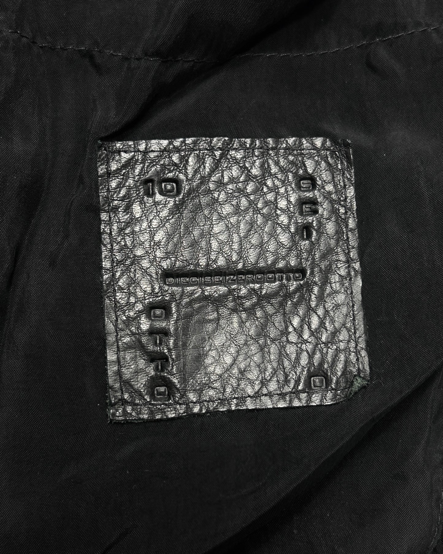 10sei0otto GUIDI Leather Slim Zip Blouson Size 44