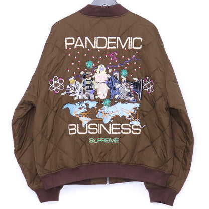 Supreme 24AW AOI Quilted Work Jacket Brown Size L