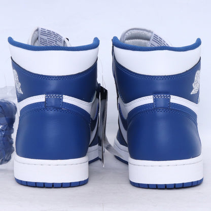 NIKE Air Jordan 1 Retro High OG Storm Blue Sneakers Size 27.5cm