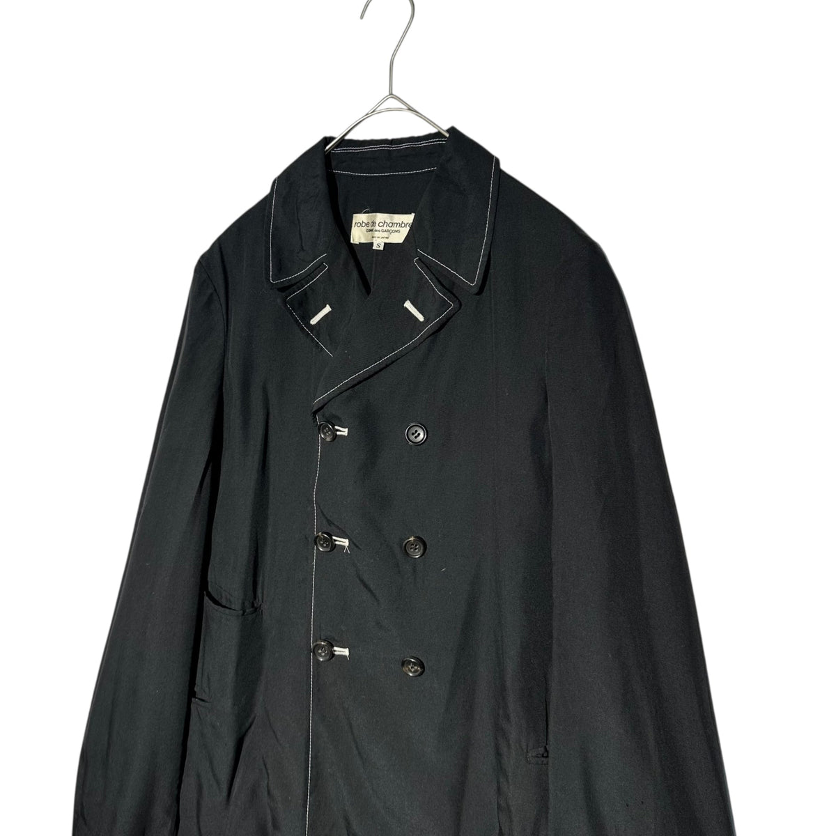 robe de chambre COMME des GARCONS 98SS Jacket Black Size S
