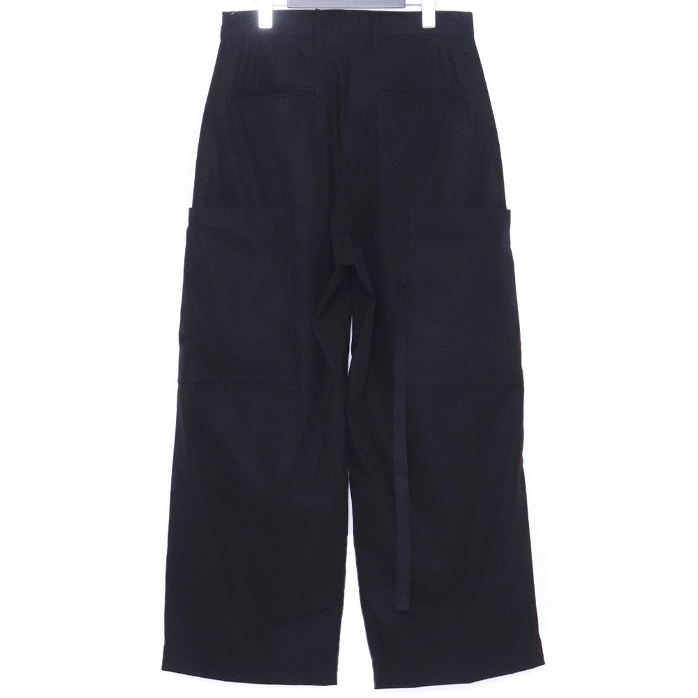 ALMOSTBLACK 25AW 6-Pocket Wide Easy Pants Black Size 1