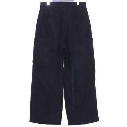 ALMOSTBLACK 25AW 6-Pocket Wide Easy Pants Black Size 1