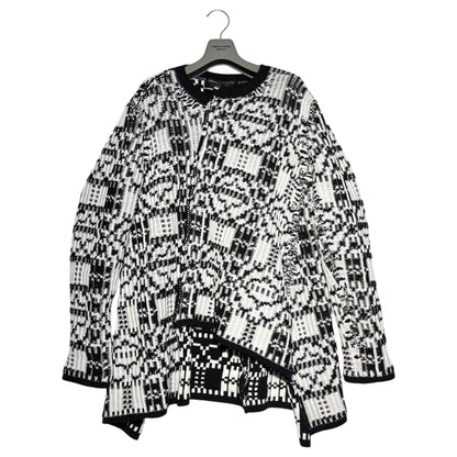 COMME des GARCONS HOMME PLUS Pullover White/Black Size M