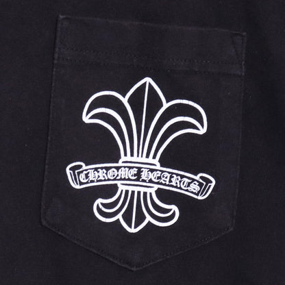 CHROME HEARTS OLD SS BS Fleur Circle T-Shirt Black Size S