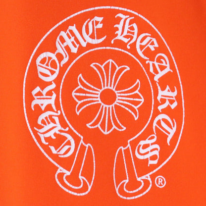 CHROME HEARTS Side CH Logo Rash Guard Orange Size M