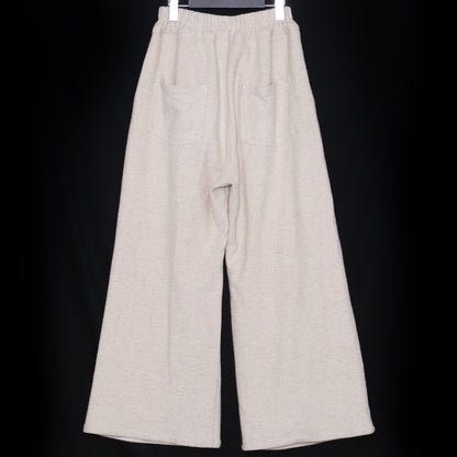 ZUKAN Wide Easy Pants White