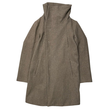 The Viridi-anne 14AW High-Neck Wool Coat Beige Size 2