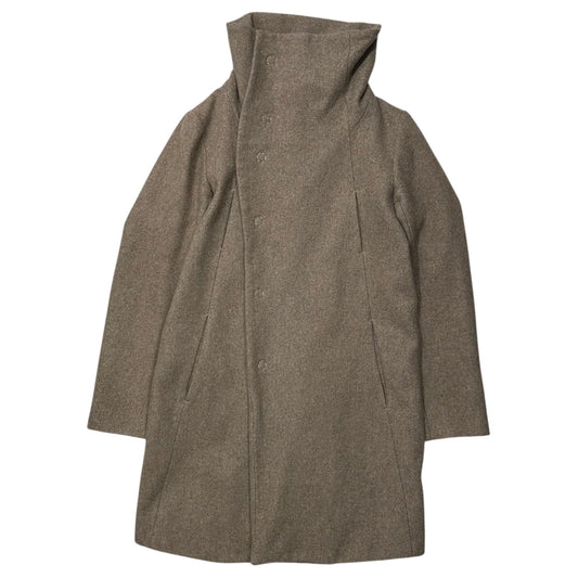 The Viridi-anne 14AW High-Neck Wool Coat Beige Size 2