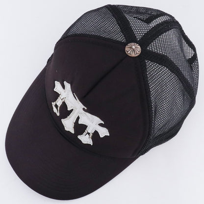 CHROME HEARTS OLD Triple Cross Patch Cap Black Size ONE SIZE